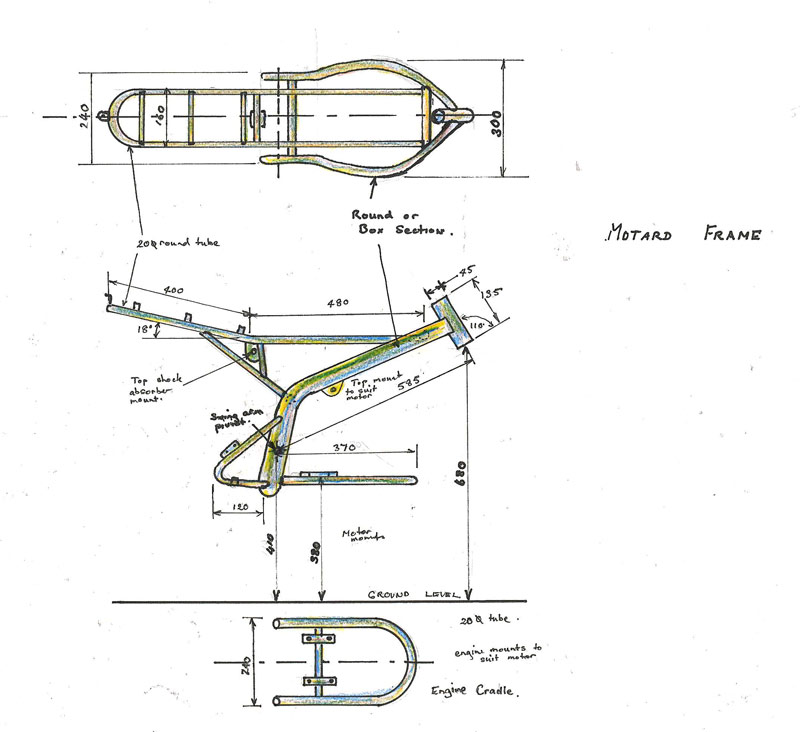 C-Frame Motard Frame